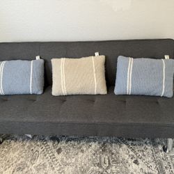 3-in-1 Sofa with USB Charging Dock – Like New!