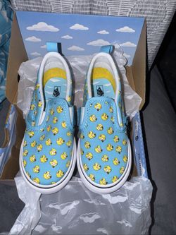 Simpsons Slip On Vans Toddler Size 9