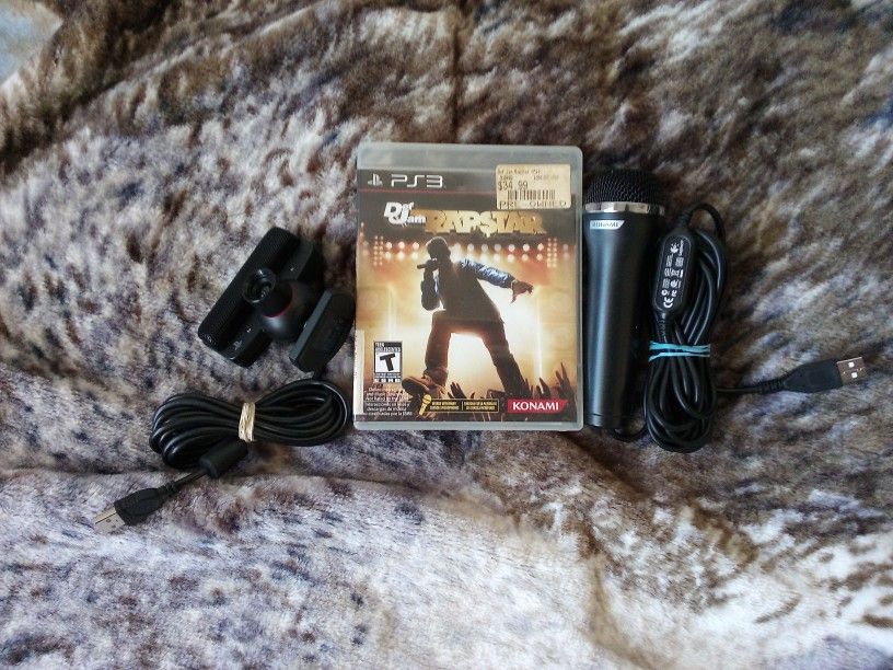 Def Jam Rap Star W/ Microphone & Camera