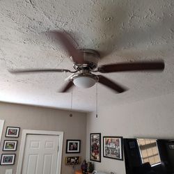 Used Ceiling Fan With Light In Working Order