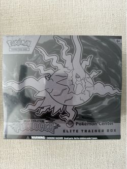 Pokemon Pitch Black Pokemon Center Elite Trainer Box