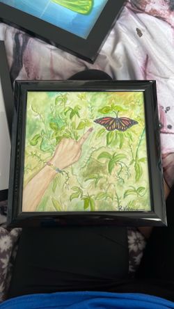 ‘the butterfly garden’ an original piece by me 💗🎨
