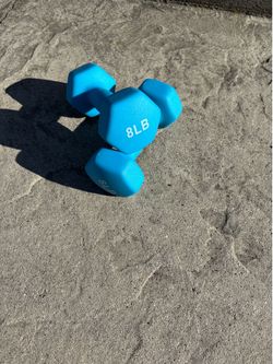 2 pc dumbbells together $15