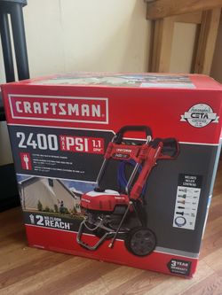 Craftsman 2400 PSI Electric Cold Water Pressure Washer - New