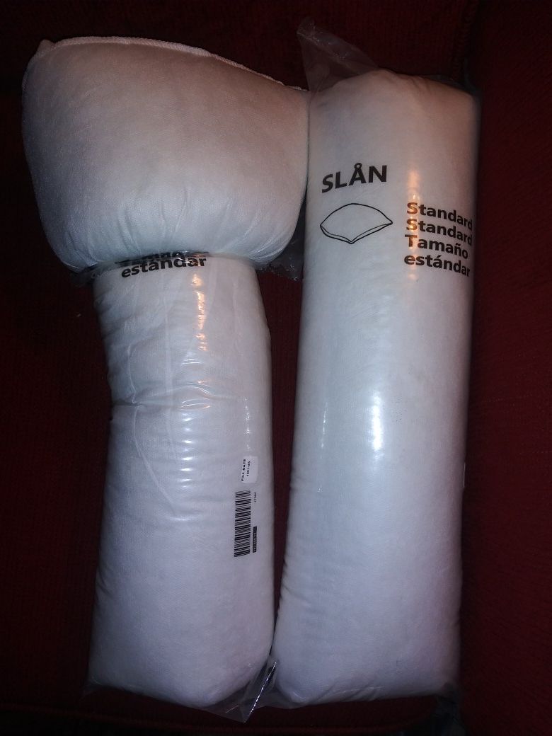 2 Ikea Slan Standard Bed Pillows