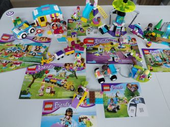 Lego Friends sets with instructions (7 sets)
