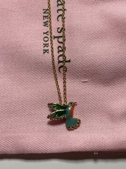 Kate spade deals hummingbird necklace