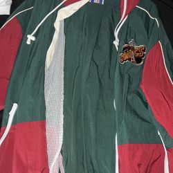 signed seattle super sonics suit