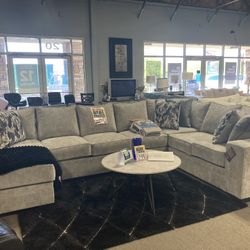 4TH OF JULY SALE🚨‼️ Grey Sectional☑️✨ $2,699