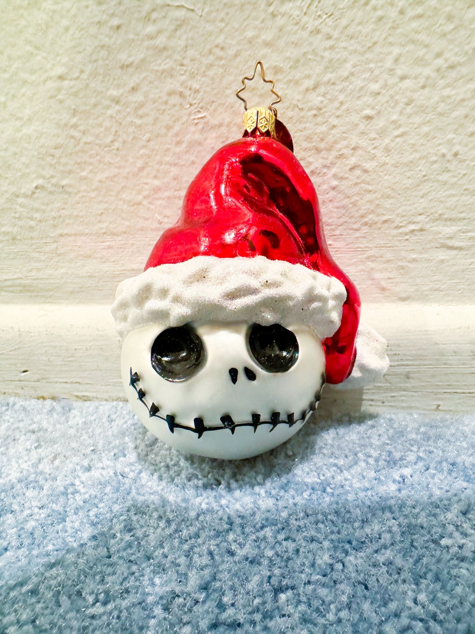 Jack Skellington Santa Christopher Radko Christmas Ornament.