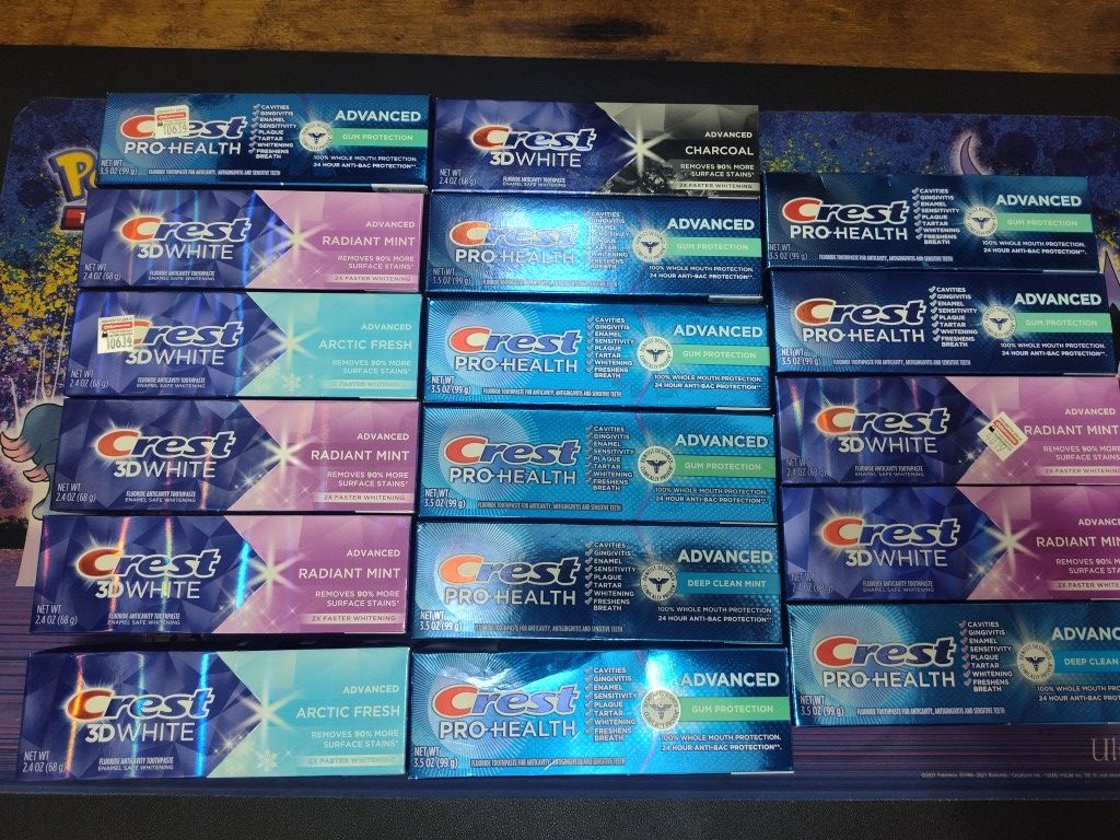 Crest Toothpaste x17