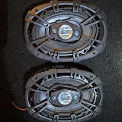 2 Scosche 200 W 4 Ohm Speakers