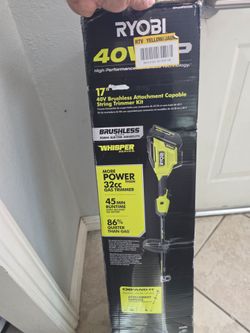 New Ryobi 40V 17" Trimmer