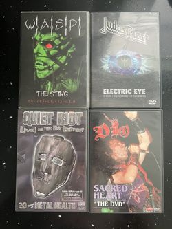 Heavy Metal Dvd Concerts  $15 Each!