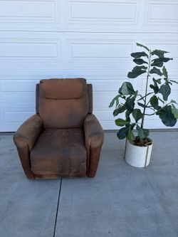 Leather Recliner Chair 
