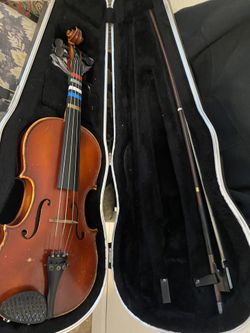 Violin With Case