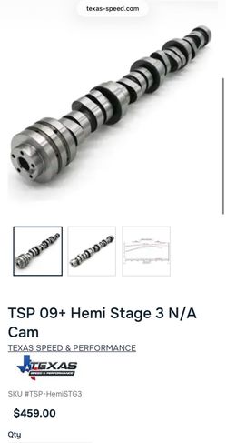 TSP 09+ Hemi Stage 3 N/A Cam