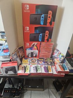 Nintendo Swith Lot Video Games 