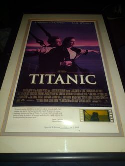 1998 Titanic lithograph special edition 2083/5000