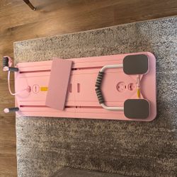 Pink Workout Pilates Exercise Board