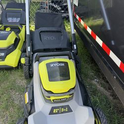 Ryobi 40v Mower With Battery And Charger