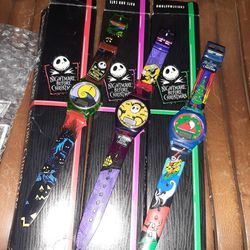 Nightmare Before Christmas Watches 