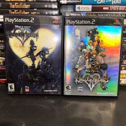 Kingdom Hearts 1 N 2 CIB 60$