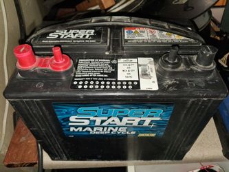 Smart marine deep cycle battery