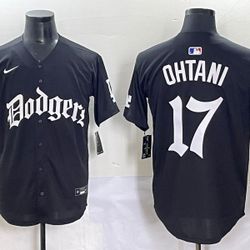 Los Angeles Dodgers #17 Shohei Ohtani Jersey - Stitched - All Sizes