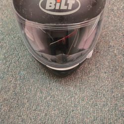 Motorcycle helmet black