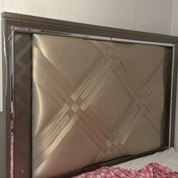 Queen Bed Frame With LED