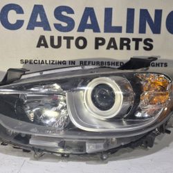 2013-2016 MAZDA CX-5 HALOGEN HEADLIGHT LEFT DRIVER SIDE OEM 