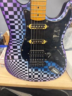 Vintage squier ii guitar