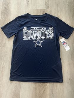Brand New With Tags, Dallas Cowboys Short Sleeve Boys, Large T-Shirt
