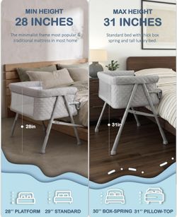 Baby Bedside Bassinet, New