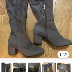 Gray boots Sam Edelman New 9.5W