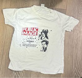 Vintage public image shirt