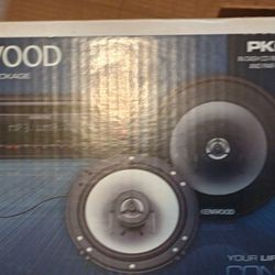 Car Stereo And 2 Speakers  Estate Sale