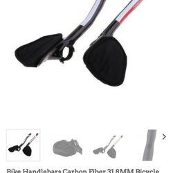 Carbon fibre bike handles