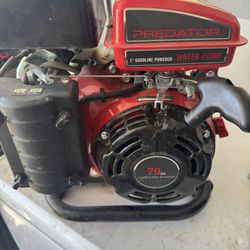 Gas powered water pump