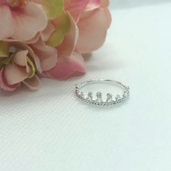 Princess Crown Ring | Size 8