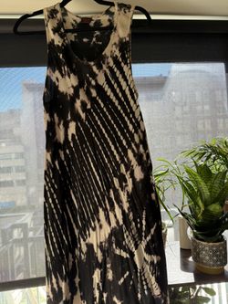 Tie-Dyed Slip Dress - Beach Swimsuit Coverup - Women's - Free Size