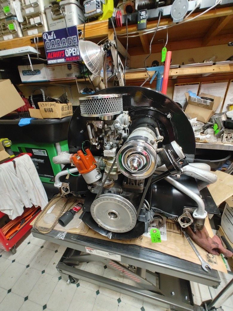 VW Engine 1600cc Complete Air Cooled Engine