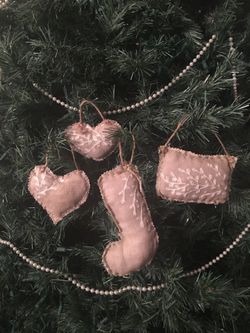Beautiful hand sewn ornaments (4)