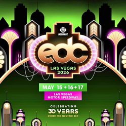 EDC ticket 3-DA ga $800