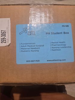 Ati box of books lvn