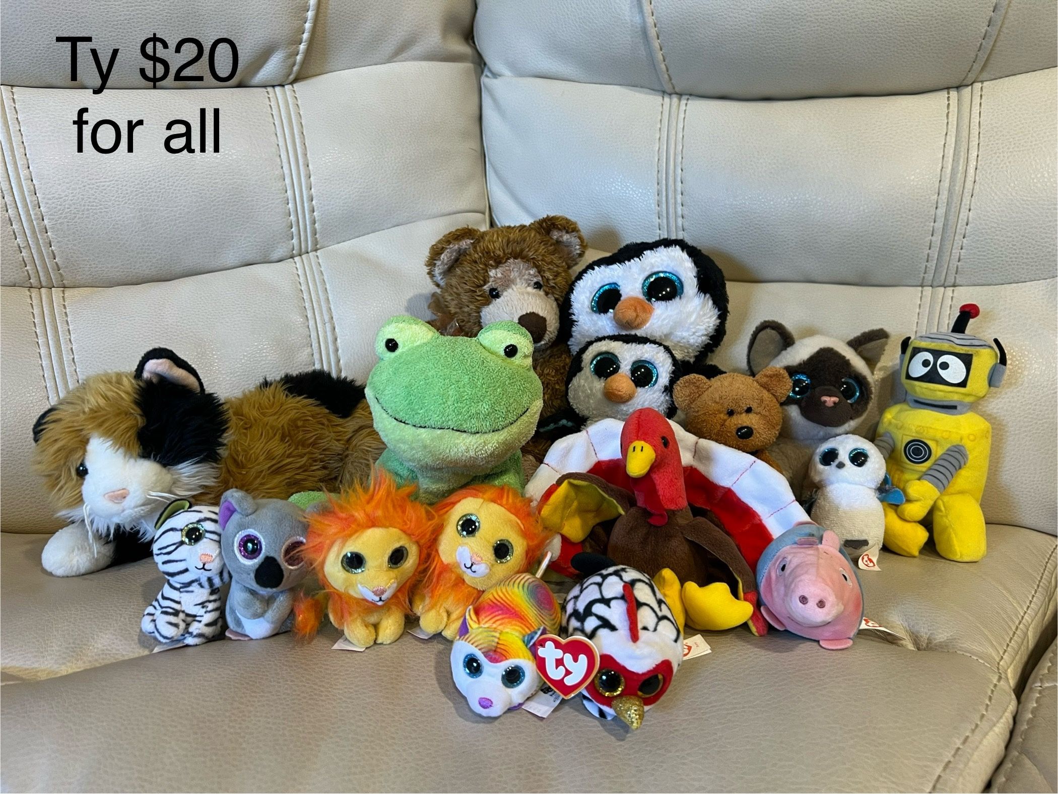 Ty Plushies Lot