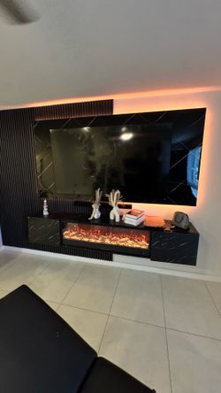 Luxury TV Feature Wall