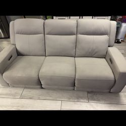 Wren Leather Power Reclining Sofa