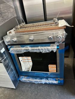 New KitchenAid Dual Fuel Gas Slidein Range